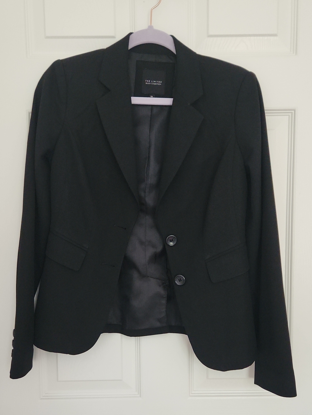 The Limited Black Women's Tailored Two-Button Blazer